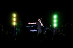 Artist, Somo, performs for MWSU students. Missouri Western was privileged to have this artist who had recently rose to fame perform for the 2014 Spring Concert.